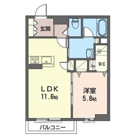 ｊｅｓｍａｉｓｏｎ（田中島町）の物件間取画像